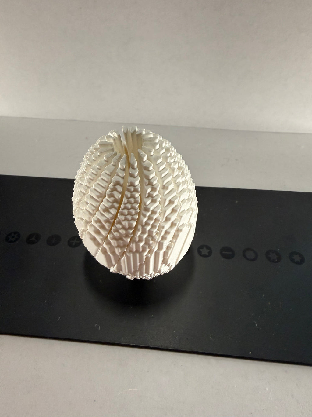 Spiral Twist Minecraft Egg Fidget