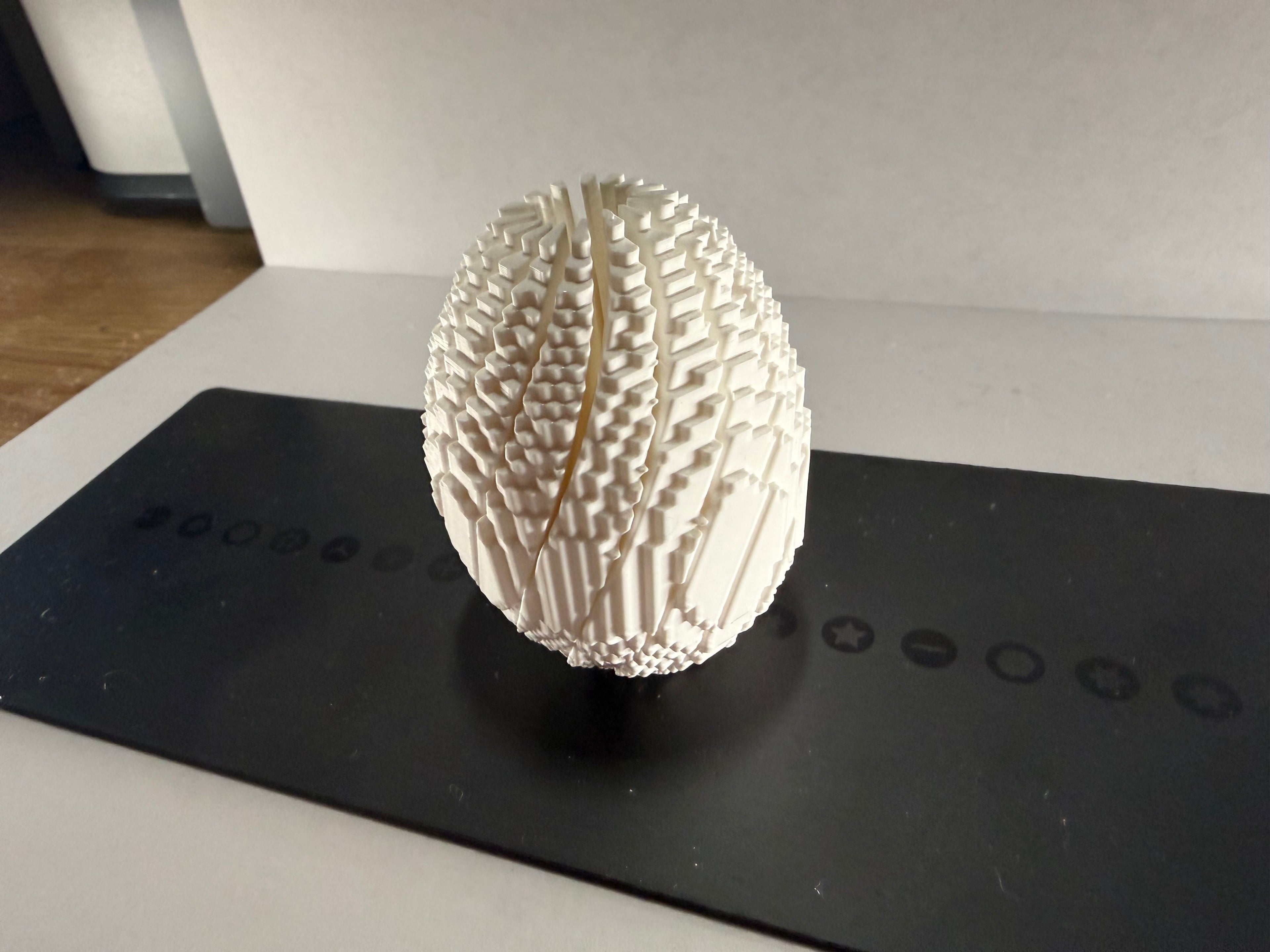 Spiral Twist Minecraft Egg Fidget